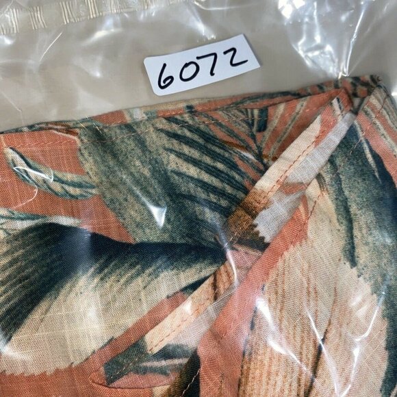 a.n.a Women's Lila Tropical Print With Shoulder Tie‎ Tank Top Size L NWT - Picture 11 of 11